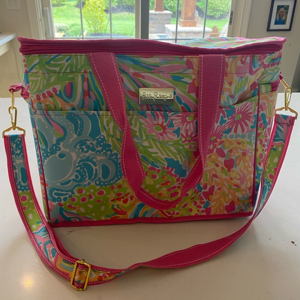 Lily Pulitzer cooler bag, great condition